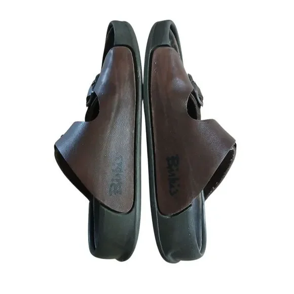 Vintage Rare 70's Euro Birkis Birkenstock Women’s Arizona Sandal Leather 5 - Picture 2 of 10